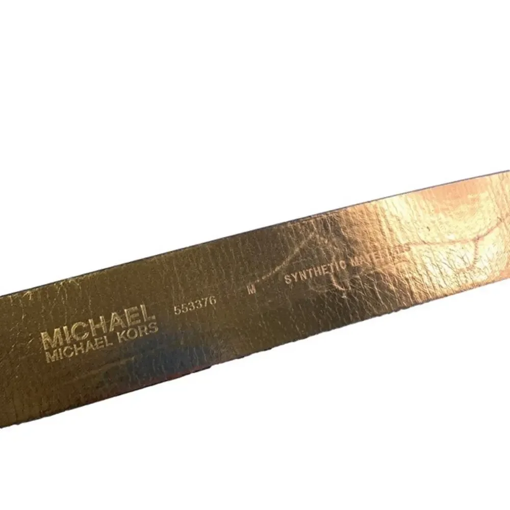 Michael Kors Size M Jet Set Signature Belt